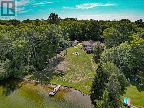 105 Big Lake Dam Road, Mindemoya, ON - Outdoor With Body Of Water With View