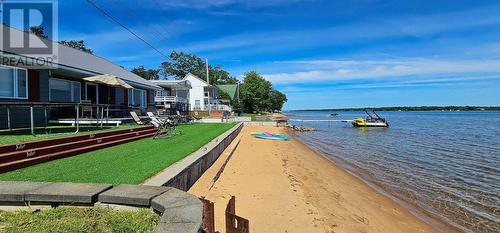 304 Pine Shore Dr, Sault Ste. Marie, ON - Outdoor With Body Of Water With Deck Patio Veranda With View