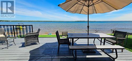 304 Pine Shore Dr, Sault Ste. Marie, ON - Outdoor With Body Of Water With Deck Patio Veranda With View With Exterior