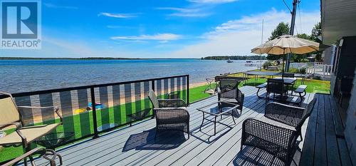 304 Pine Shore Dr, Sault Ste. Marie, ON - Outdoor With Body Of Water With Deck Patio Veranda With View