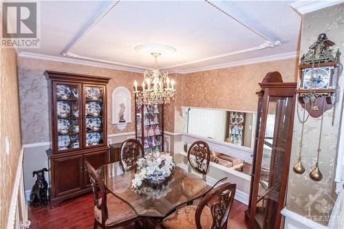 Incredible attention to detail - 16 Larkshire Lane Unit#B, Ottawa, ON - Indoor Photo Showing Dining Room