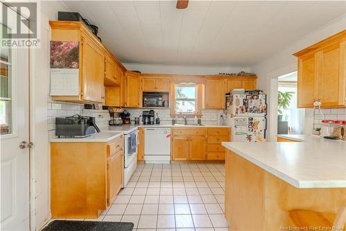 28 Pine Street, St. Stephen, NB - Indoor Photo Showing Kitchen With Double Sink