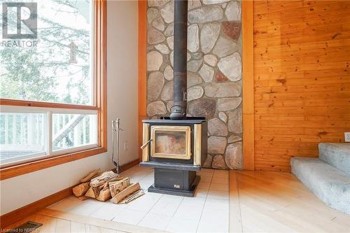 1951 Peninsula Road E, North Bay, ON - Indoor Photo Showing Living Room With Fireplace