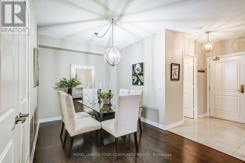 505 - 9245 Jane Street, Vaughan (Maple), ON - Indoor Photo Showing Dining Room