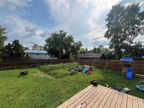 225 3Rd Avenue, Binscarth, MB - Outdoor With Deck Patio Veranda With Backyard