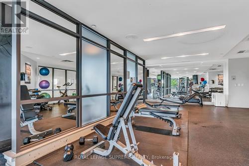 1505 - 225 Sherway Gardens, Toronto (Islington-City Centre West), ON - Indoor Photo Showing Gym Room