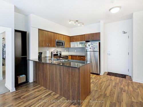 605-55 East Liberty St, Toronto, ON - Indoor Photo Showing Kitchen With Double Sink