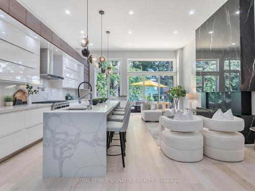 75 Holborne Ave, Toronto, ON - Indoor Photo Showing Kitchen With Upgraded Kitchen