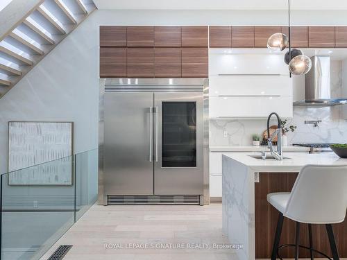 75 Holborne Ave, Toronto, ON - Indoor Photo Showing Kitchen With Upgraded Kitchen