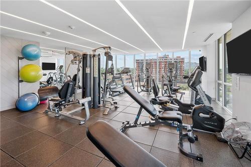 2025 Maria Street|Unit #1508, Burlington, ON - Indoor Photo Showing Gym Room