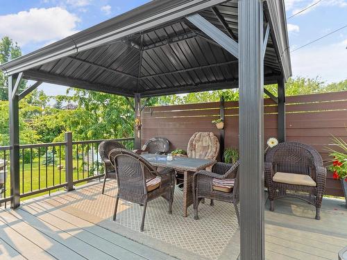 Terrasse - 28 Rue Poupart, Châteauguay, QC - Outdoor With Deck Patio Veranda With Exterior