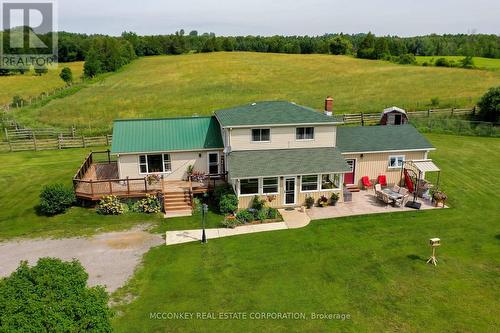 2475 Jermyn Line, Peterborough (Otonabee), ON - Outdoor With Deck Patio Veranda With View