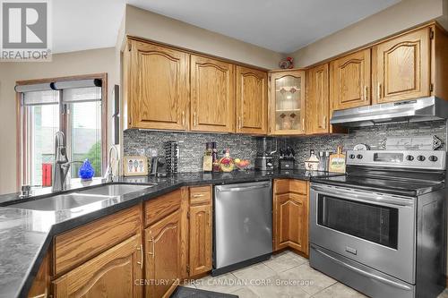 35 Monte Vista Crescent, London, ON - Indoor Photo Showing Kitchen With Double Sink