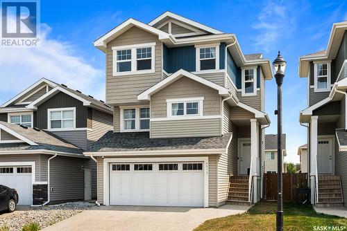 4073 Delhaye Way, Regina, SK - Outdoor With Facade