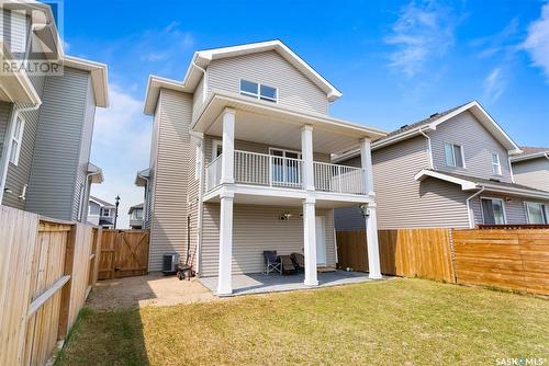 4073 Delhaye Way, Regina, SK - Outdoor With Balcony With Exterior