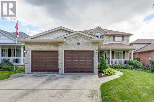 31 Symphony Court, St. Thomas, ON - Outdoor With Deck Patio Veranda With Facade