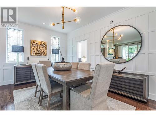 4534 Gallaghers Edgewood Court, Kelowna, BC - Indoor Photo Showing Dining Room