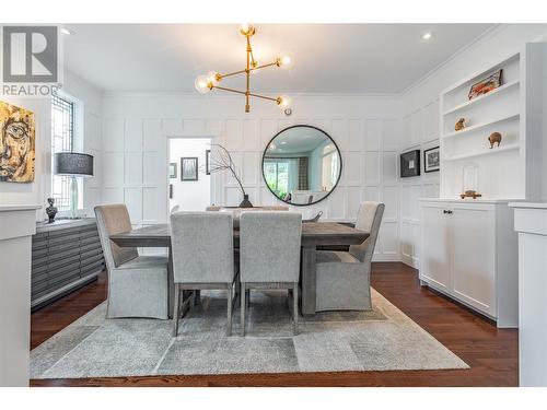 4534 Gallaghers Edgewood Court, Kelowna, BC - Indoor Photo Showing Dining Room