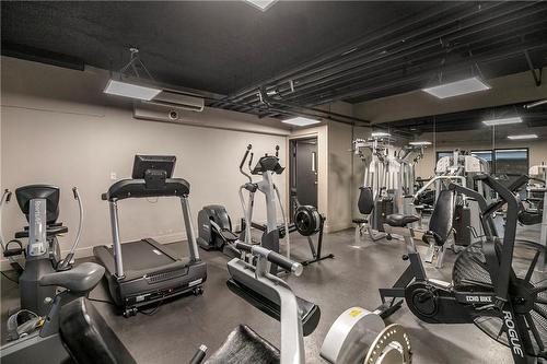 150 Charlton Avenue E|Unit #2206, Hamilton, ON - Indoor Photo Showing Gym Room