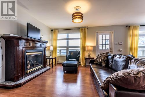 9-11 Beachy Cove Road, Portugal Cove, NL - Indoor Photo Showing Living Room With Fireplace