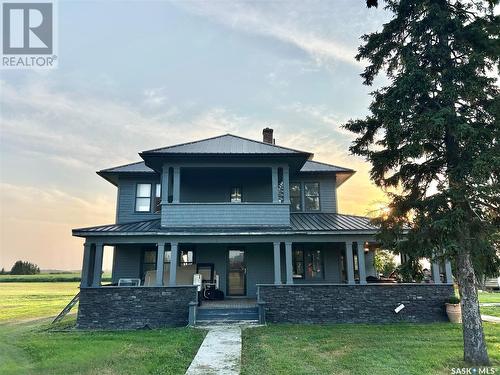 Hinz Acreage, Rosthern Rm No. 403, SK - Outdoor With Deck Patio Veranda With Facade