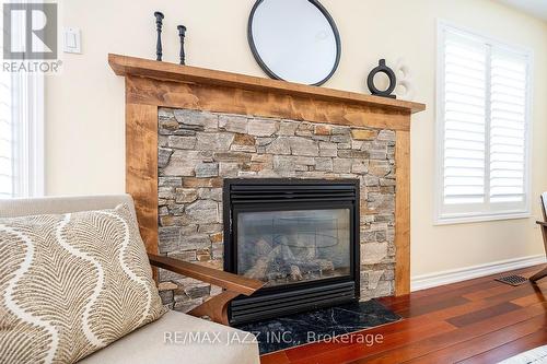 196 Millburn Drive, Clarington (Bowmanville), ON - Indoor Photo Showing Living Room With Fireplace