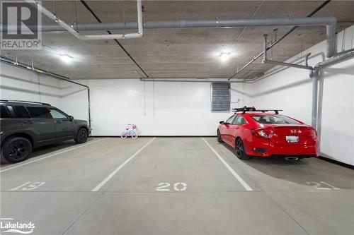 18 Campus Trail Unit# 306, Huntsville, ON - Indoor Photo Showing Garage