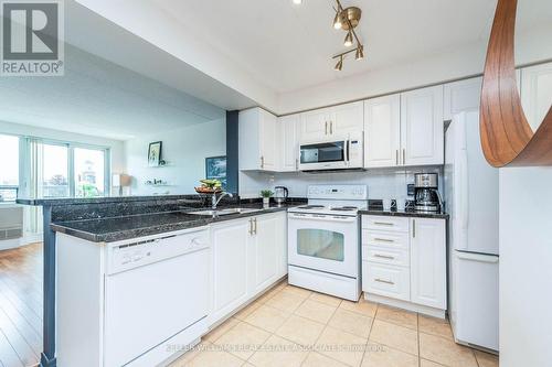 208 - 35 Via Rosedale W, Brampton (Sandringham-Wellington), ON - Indoor Photo Showing Kitchen