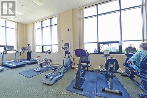 208 - 35 Via Rosedale W, Brampton (Sandringham-Wellington), ON - Indoor Photo Showing Gym Room