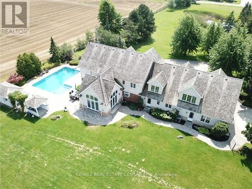 120 Binbrook Road, Hamilton, ON - Outdoor With In Ground Pool