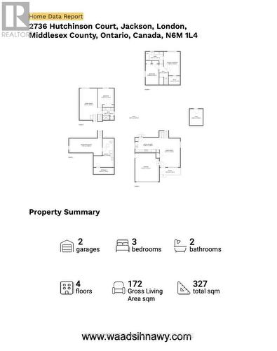 Floor Plan & Home Report In the attachments - 2736 Hutchinson Court, London, ON - Other