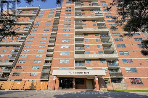 605 - 100 Wingarden Court, Toronto (Malvern), ON - Outdoor With Balcony With Facade