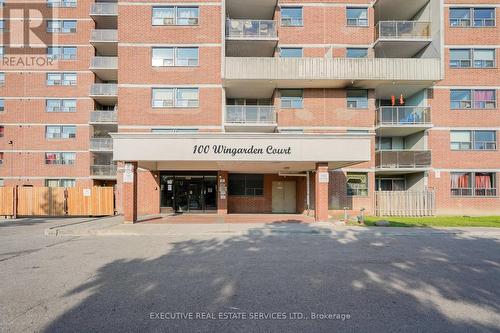 605 - 100 Wingarden Court, Toronto (Malvern), ON - Outdoor With Balcony