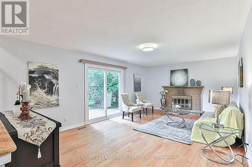 39 Ferrah Street, Markham (Unionville), ON - Indoor Photo Showing Living Room With Fireplace