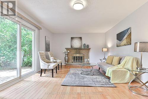 39 Ferrah Street, Markham, ON - Indoor Photo Showing Living Room With Fireplace