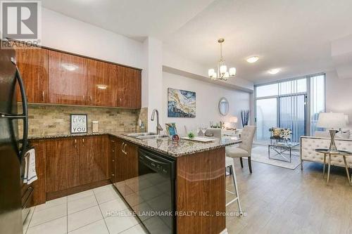 310 - 5793 Yonge Street, Toronto (Newtonbrook East), ON - Indoor Photo Showing Kitchen With Double Sink