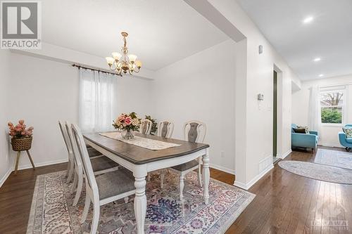 3 Cambior Crescent, Ottawa, ON - Indoor Photo Showing Dining Room