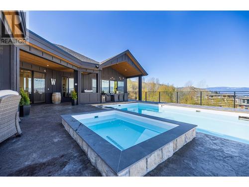 652 Trumpeter Road, Kelowna, BC - Outdoor With In Ground Pool