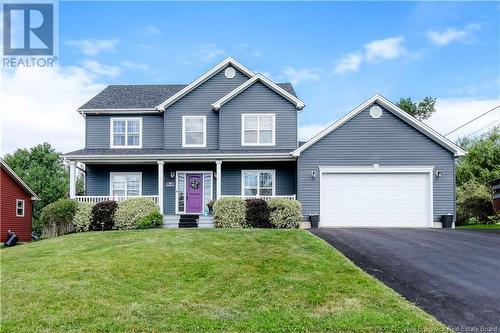 580 Evergreen Drive, Moncton, NB - Outdoor With Deck Patio Veranda With Facade