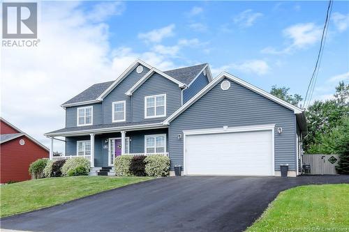 580 Evergreen Drive, Moncton, NB - Outdoor With Deck Patio Veranda With Facade