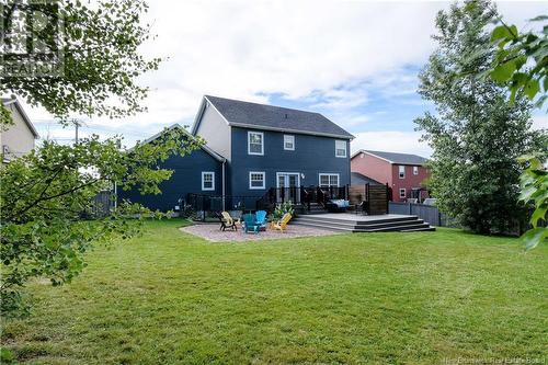 580 Evergreen Drive, Moncton, NB - Outdoor With Deck Patio Veranda With Backyard With Exterior