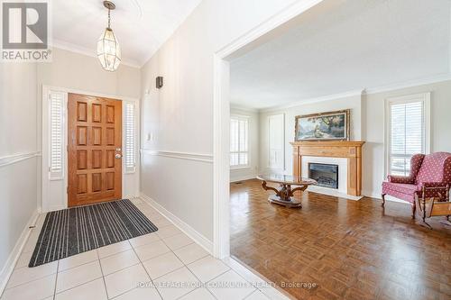 27 Jacana Street E, Vaughan (West Woodbridge), ON - Indoor Photo Showing Living Room With Fireplace