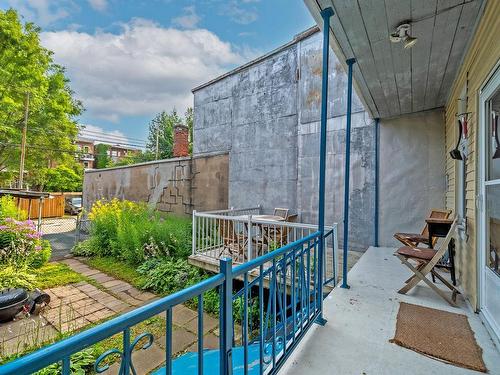 Patio - 1433  - 1435 Av. D'Orléans, Montréal (Mercier/Hochelaga-Maisonneuve), QC - Outdoor With Exterior