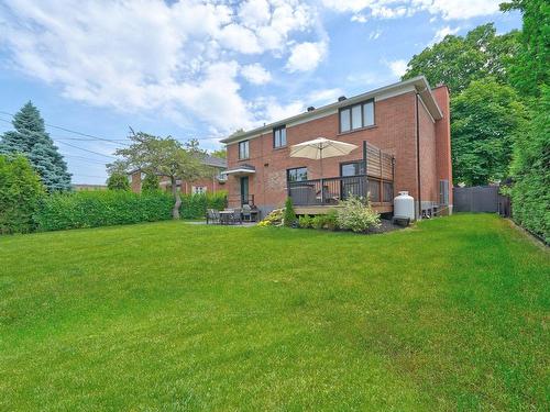 Backyard - 465 Av. Lethbridge, Mont-Royal, QC - Outdoor With Deck Patio Veranda