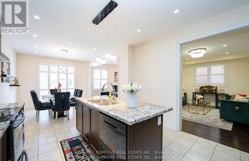 24 Argelia Crescent, Brampton (Credit Valley), ON - Indoor Photo Showing Kitchen With Double Sink With Upgraded Kitchen