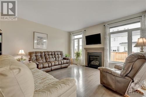 7 Borland Drive, Carleton Place, ON - Indoor Photo Showing Living Room With Fireplace