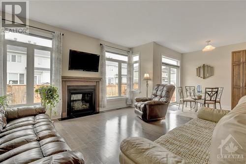 7 Borland Drive, Carleton Place, ON - Indoor Photo Showing Living Room With Fireplace