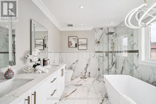 12 Ferncroft Place, Brampton (Fletcher'S Meadow), ON - Indoor Photo Showing Bathroom