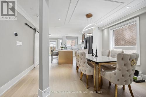 12 Ferncroft Place, Brampton (Fletcher'S Meadow), ON - Indoor Photo Showing Dining Room