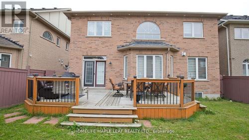 44 Eaglesprings Crescent, Brampton (Bram East), ON - Outdoor With Deck Patio Veranda With Exterior